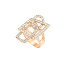 Кольцо золотое К1185К | Кольцо золотое К1185К купить по цене 111442 руб. в ювелирном магазине ⭐️ «Золотая Подкова»