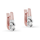 Серьги золотые 12-01433-1000 | Серьги золотые 12-01433-1000 купить по цене 104595 руб. в ювелирном магазине ⭐️ «Золотая Подкова»