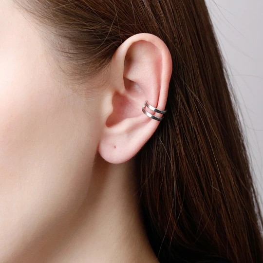 Серьги серебряные 0201526-00245 | Каффы серьги купить по выгодной цене в ювелирном магазине ⭐️ «Золотая Подкова»