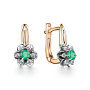 Серьги золотые 21050-101 | Серьги золотые 21050-101 купить по цене 197779 руб. в ювелирном магазине ⭐️ «Золотая Подкова»