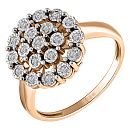 Кольцо золотое 802-02498-10-11-00-50 | Кольцо золотое 802-02498-10-11-00-50 купить по цене 187609 руб. в ювелирном магазине ⭐️ «Золотая Подкова»