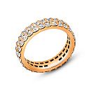 Кольцо серебряное 01069-11-090406-00 | Кольцо серебряное 01069-11-090406-00 купить по цене 12751 руб. в ювелирном магазине ⭐️ «Золотая Подкова»