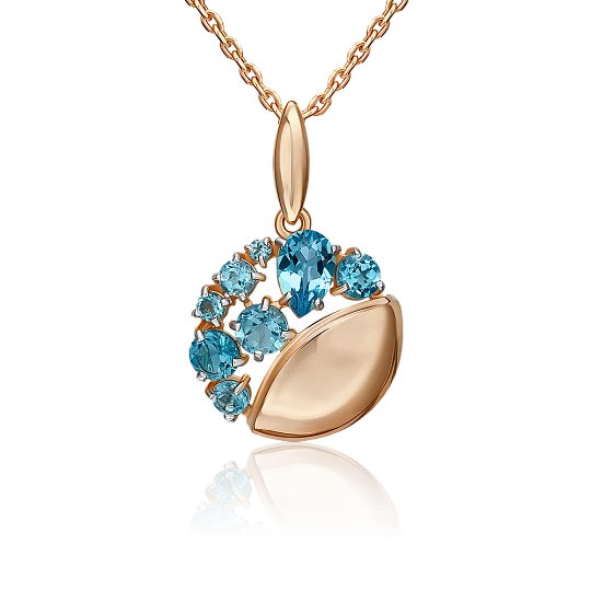 Подвеска золотая 03-3563-00-201-1110 | Ювелирные изделия от бренда Платина 💍 купить по доступной цене в ювелирной сети «Золотая Подкова»