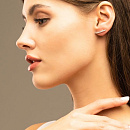 Серьги серебряные G1-LU-10063 | Серьги серебряные G1-LU-10063 купить по цене 798 руб. в ювелирном магазине ⭐️ «Золотая Подкова»