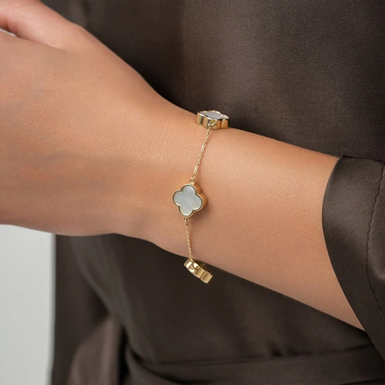 Браслет золотой 14-21415-6200 | Золотые браслеты купить по выгодной цене в ювелирном магазине ⭐️ «Золотая Подкова»