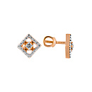 Серьги золотые 1026102-11110 | Серьги золотые 1026102-11110 купить по цене 33956 руб. в ювелирном магазине ⭐️ «Золотая Подкова»