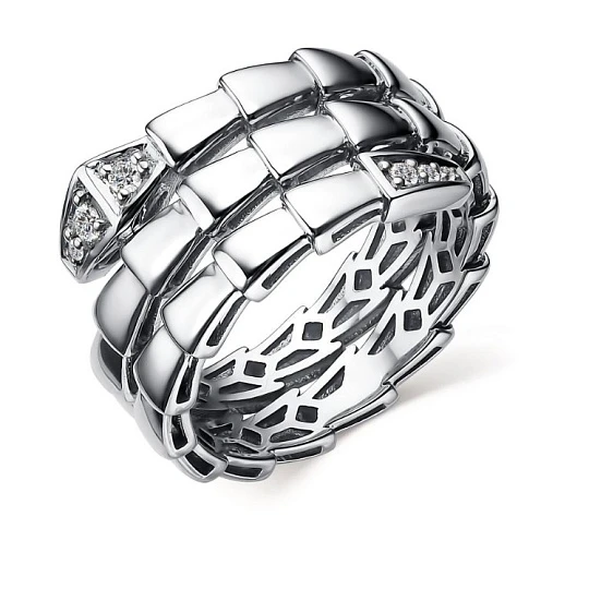 Кольцо золотое 14450-200 | Золотые кольца купить по выгодной цене в ювелирном магазине ⭐️ «Золотая Подкова»