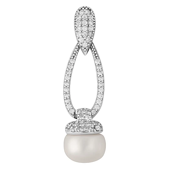 Подвеска серебряная SET13476P | Ювелирные изделия в сети Золотая Подкова