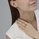 Кольцо золотое 15633-102 | Кольцо золотое 15633-102 купить по цене 111780 руб. в ювелирном магазине ⭐️ «Золотая Подкова»