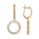 Серьги золотые С130-3877 | Серьги золотые С130-3877 купить по цене 105210 руб. в ювелирном магазине ⭐️ «Золотая Подкова»