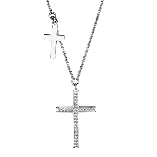 Колье золотое 64971-200 | Ювелирные изделия в сети Золотая Подкова