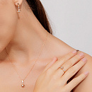 Подвеска золотая 34494-100 | Подвеска золотая 34494-100 купить по цене 68355 руб. в ювелирном магазине ⭐️ «Золотая Подкова»