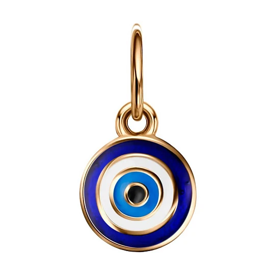 Подвеска из золота с эмалью