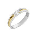 Кольцо золотое 11-11783-1096 | Кольцо золотое 11-11783-1096 купить по цене 71760 руб. в ювелирном магазине ⭐️ «Золотая Подкова»