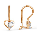 Серьги золотые 002505-1100 | Серьги золотые 002505-1100 купить по цене 24641 руб. в ювелирном магазине ⭐️ «Золотая Подкова»