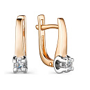 Серьги золотые 24003-100 | Серьги золотые 24003-100 купить по цене 84024 руб. в ювелирном магазине ⭐️ «Золотая Подкова»