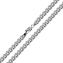 Цепь серебряная 0506R080L50 | Цепь серебряная 0506R080L50 купить по цене 10163 руб. в ювелирном магазине ⭐️ «Золотая Подкова»