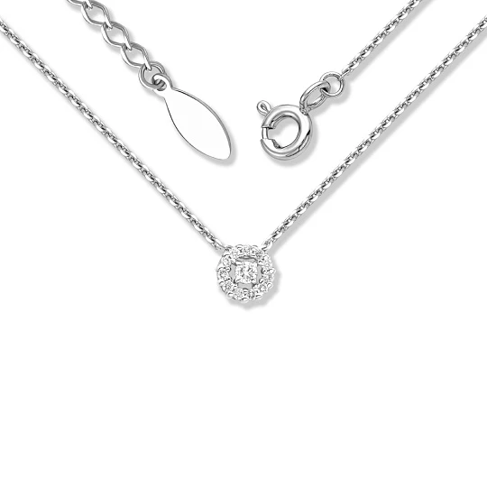 Колье золотое П33121234 | Золотые колье купить по выгодной цене в ювелирном магазине ⭐️ «Золотая Подкова»