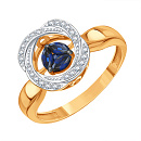 Кольцо золотое Т14601Б442 | Кольцо золотое Т14601Б442 купить по цене 115249 руб. в ювелирном магазине ⭐️ «Золотая Подкова»