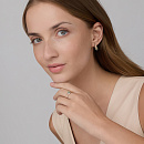 Серьги золотые 26223-101 | Серьги золотые 26223-101 купить по цене 80500 руб. в ювелирном магазине ⭐️ «Золотая Подкова»