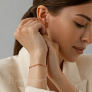 Браслет золотой НБ 12-203ПГ 0.40 | Браслет золотой НБ 12-203ПГ 0.40 купить по цене 49024 руб. в ювелирном магазине ⭐️ «Золотая Подкова»