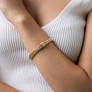 Браслет золотой 0606129 | Браслет золотой 0606129 купить по цене 231888 руб. в ювелирном магазине ⭐️ «Золотая Подкова»