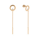 Серьги золотые 904-00222-10-00-20-01 | Серьги золотые 904-00222-10-00-20-01 купить по цене 68395 руб. в ювелирном магазине ⭐️ «Золотая Подкова»