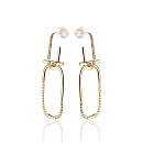 Серьги серебряные E80770401-Y поз. | Серьги серебряные E80770401-Y поз. купить по цене 1750 руб. в ювелирном магазине ⭐️ «Золотая Подкова»