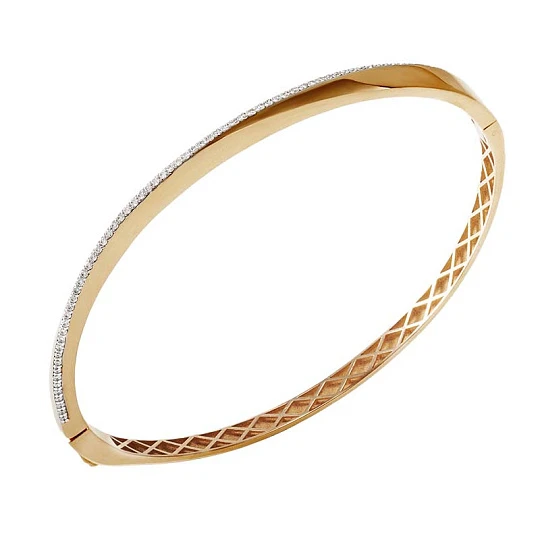 Браслет золотой 0401 | Браслеты с бриллиантами купить по выгодной цене в ювелирном магазине ⭐️ «Золотая Подкова»