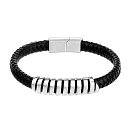 Браслет стальной AS-BR131-bk | Браслет стальной AS-BR131-bk купить по цене 2190 руб. в ювелирном магазине ⭐️ «Золотая Подкова»