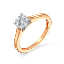 Кольцо золотое Т131017628 | Кольцо золотое Т131017628 купить по цене 147225 руб. в ювелирном магазине ⭐️ «Золотая Подкова»