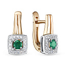 Серьги золотые 2-11-1201-120 | Серьги золотые 2-11-1201-120 купить по цене 202504 руб. в ювелирном магазине ⭐️ «Золотая Подкова»