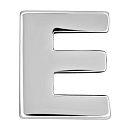 Подвеска серебряная 851779с"Е"