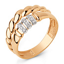 Кольцо золотое 028321-1102 | Кольцо золотое 028321-1102 купить по цене 52290 руб. в ювелирном магазине ⭐️ «Золотая Подкова»