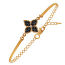 Браслет золотой 98219Бр. | Браслет золотой 98219Бр. купить по цене 196005 руб. в ювелирном магазине ⭐️ «Золотая Подкова»