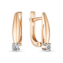 Серьги золотые 23451-100 | Серьги золотые 23451-100 купить по цене 150847 руб. в ювелирном магазине ⭐️ «Золотая Подкова»