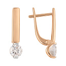 Серьги золотые 020032-1102 | Серьги золотые 020032-1102 купить по цене 46200 руб. в ювелирном магазине ⭐️ «Золотая Подкова»