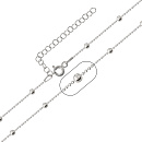 Цепь серебряная 280011R100L40+ | Цепь серебряная 280011R100L40+ купить по цене 2391 руб. в ювелирном магазине ⭐️ «Золотая Подкова»