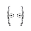 Серьги серебряные G1-LU-10063 | Серьги серебряные G1-LU-10063 купить по цене 798 руб. в ювелирном магазине ⭐️ «Золотая Подкова»