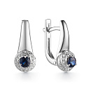 Серьги золотые 23030-202 | Серьги золотые 23030-202 купить по цене 90318 руб. в ювелирном магазине ⭐️ «Золотая Подкова»