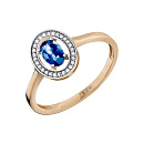 Кольцо золотое 802-02551-10-21-02-10 | Кольцо золотое 802-02551-10-21-02-10 купить по цене 108739 руб. в ювелирном магазине ⭐️ «Золотая Подкова»