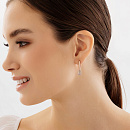 Серьги золотые 25252-100 | Серьги золотые 25252-100 купить по цене 187489 руб. в ювелирном магазине ⭐️ «Золотая Подкова»