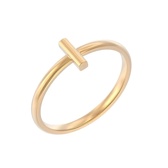 Кольцо золотое 1052001-10000 | Кольца без вставок купить по выгодной цене в ювелирном магазине ⭐️ «Золотая Подкова»