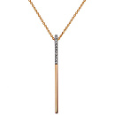 Колье золотое 872041 Брусок | Колье золотое 872041 Брусок купить по цене 102660 руб. в ювелирном магазине ⭐️ «Золотая Подкова»