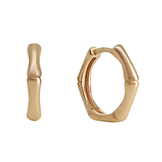 Серьги золотые 1052522-10000 | Конго серьги купить по выгодной цене в ювелирном магазине ⭐️ «Золотая Подкова»