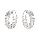 Серьги серебряные SE-A0184 | Серьги серебряные SE-A0184 купить по цене 8345 руб. в ювелирном магазине ⭐️ «Золотая Подкова»