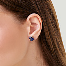 Серьги серебряные B20564-E-bl1 | Серьги серебряные B20564-E-bl1 купить по цене 1650 руб. в ювелирном магазине ⭐️ «Золотая Подкова»