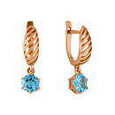 Серьги золотые 1028332-11220-T | Серьги золотые 1028332-11220-T купить по цене 62150 руб. в ювелирном магазине ⭐️ «Золотая Подкова»