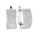 Серьги Ag 925 (SL-E00248-X-W-X-X-W) |  купить по цене 8495 руб. в ювелирном магазине ⭐️ «Золотая Подкова»