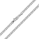 Цепь серебряная 0203R100L55 | Цепь серебряная 0203R100L55 купить по цене 6537 руб. в ювелирном магазине ⭐️ «Золотая Подкова»